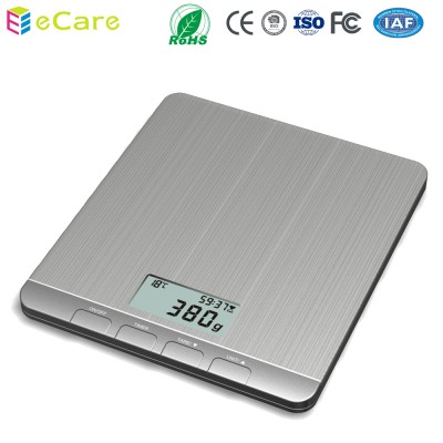 IC205 Gray -1 New design promotion digital home kitchen scales supplier