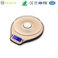 IC206 Champagne -1 Fashion design modern digital electronic waterproof kitchen scales for sale