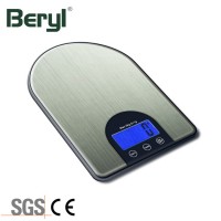 Profesional Stainless Steel LCD Food Weighing Digital Kitchen Scales Ultrs Thin